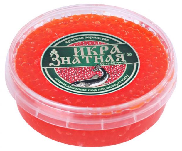 

Икра красная имитированная «Море продуктов» Знатная, 110 г