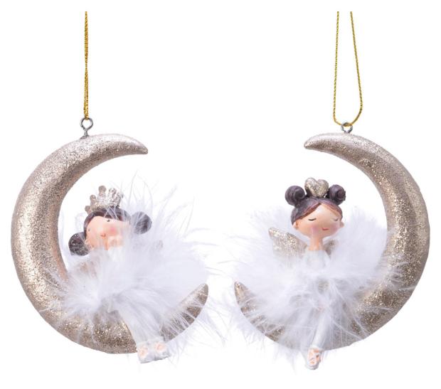

Подвеска новогодняя Decoris Луна