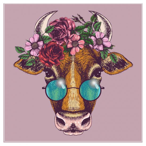 

Подставка Символ года стеклянная, 15 см