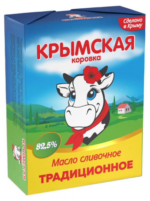 

Масло сливочное «Крымская коровка» Традиционное 82.5%, 180 г