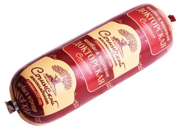 

Колбаса вареная «Сочинский мясокомбинат» Докторская, 450 г
