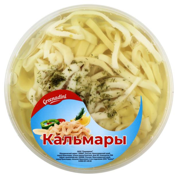 

Кальмар в масле Greenadini с зеленью, 180 г