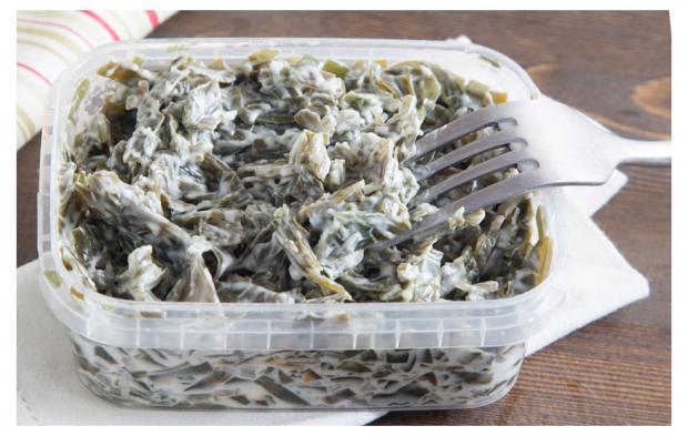 

Салат из морской капусты Greenadini Крабовый в соусе, 500 г