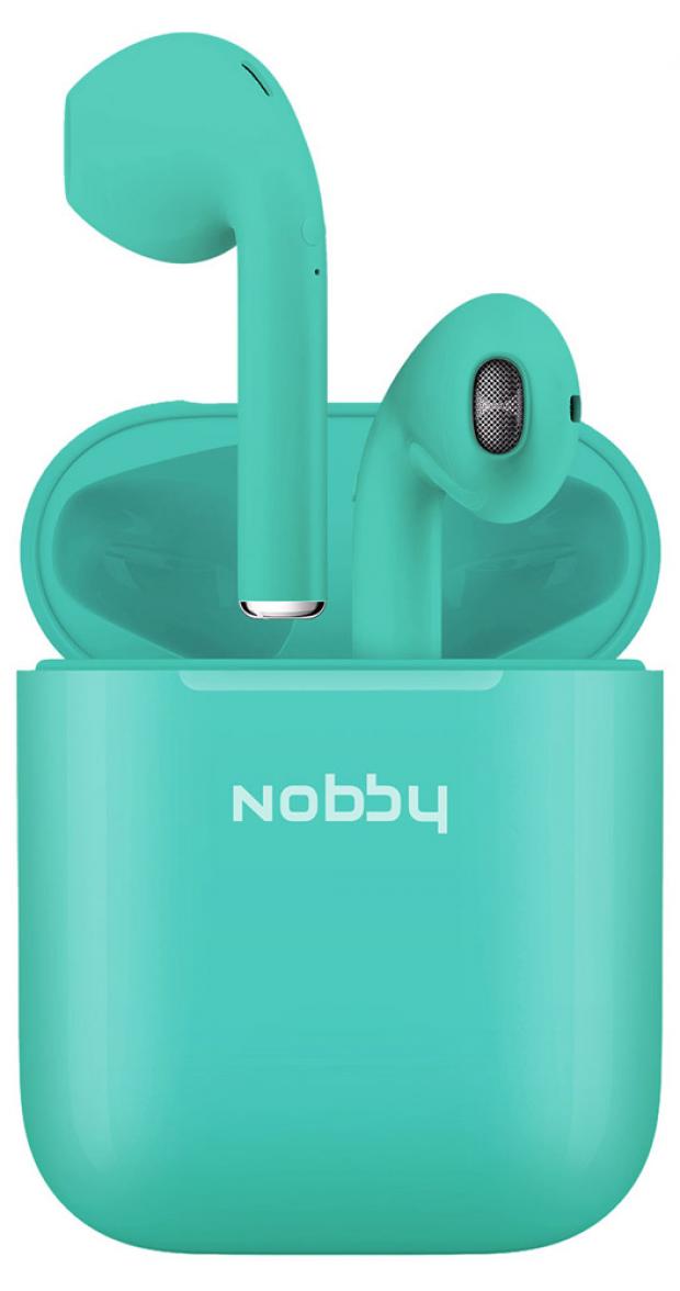 

Беспроводные наушники Nobby Practic T-101 мятные