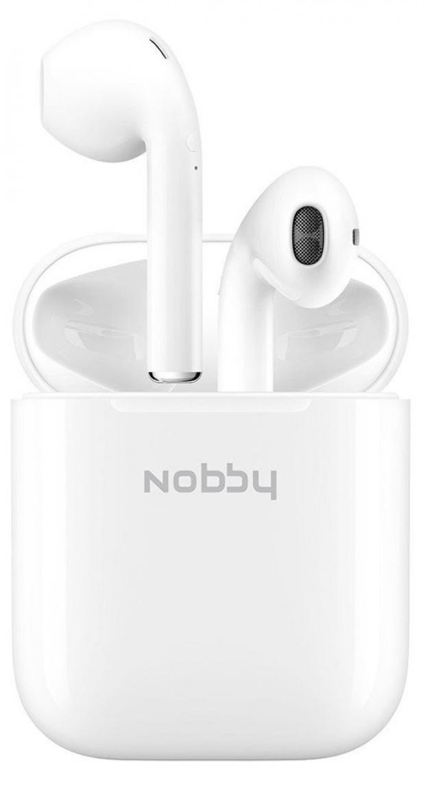Беспроводные наушники Nobby Practic T-101 белые 991₽
