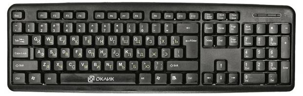 

Клавиатура Oklick 130M черная