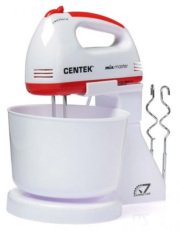 

Миксер Centek CT-1113 стационарный бело-красный