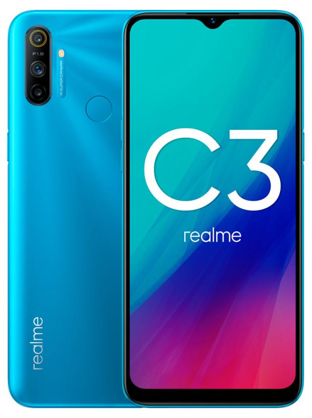 

Смартфон Realme C3 NFC 3/64Gb синий