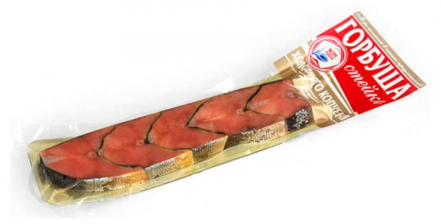 

Горбуша холодного копчения «Море продуктов» стейки, 300 г