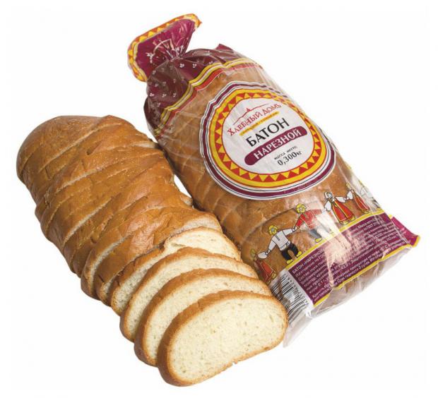 

Батон Нарезной нарезка, 300 г