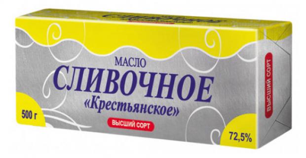 

Масло сливочное «Айсберг-Люкс» Традиционное 72,5%, 500 г