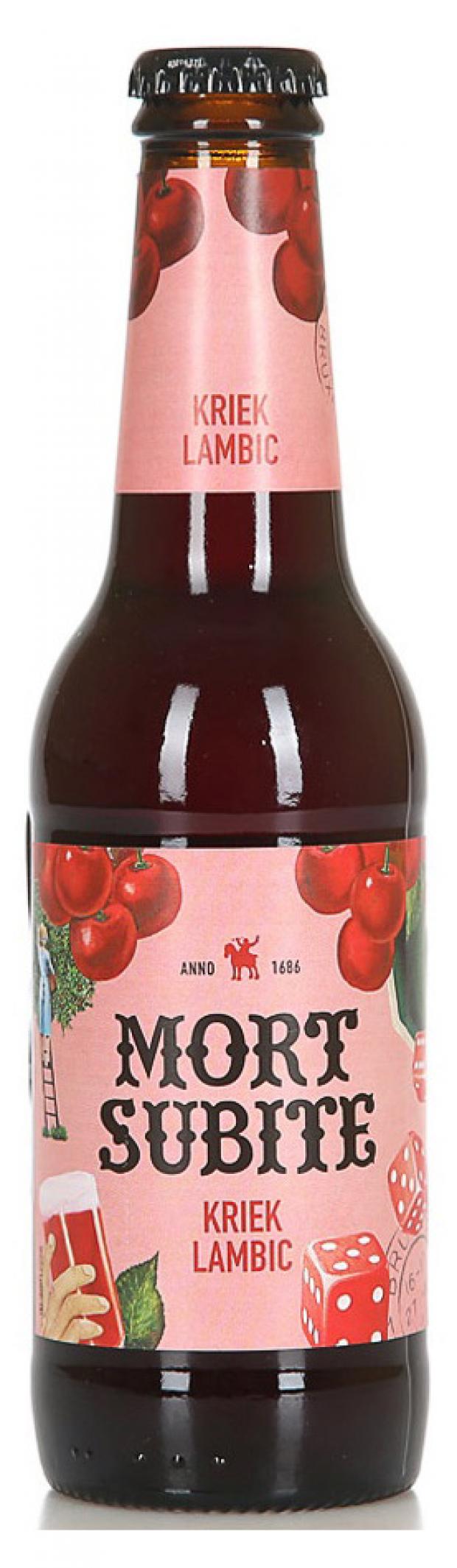 

Пиво Mort Subite Kriek Lambic светлое фильтрованное 4%, 250 мл