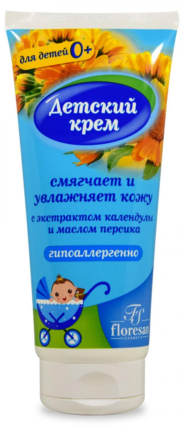Крем детский Floresan с экстрактом календулы и маслом персика, 200 мл