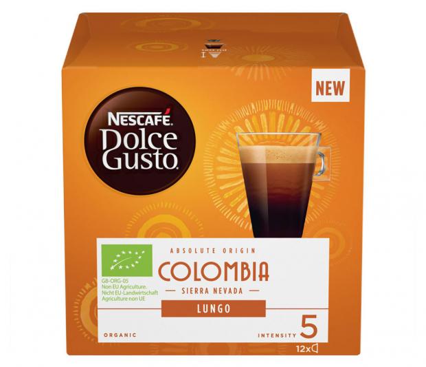 Кофе в капсулах Nescafe Dolce Gusto Лунго Колумбия, 12 шт