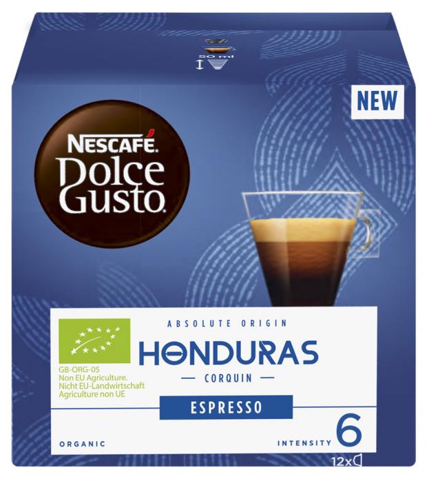 

Кофе в капсулах Nescafe Dolce Gusto Эспрессо Гондурас, 12 шт