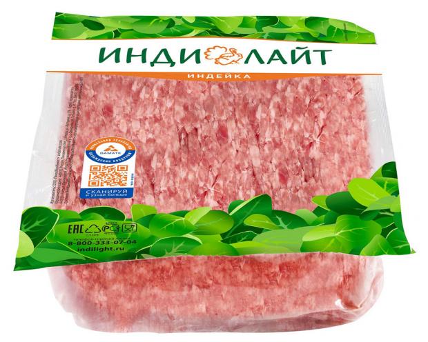 

Мясо индейки «Индилайт» рубленное экстра, 800 г