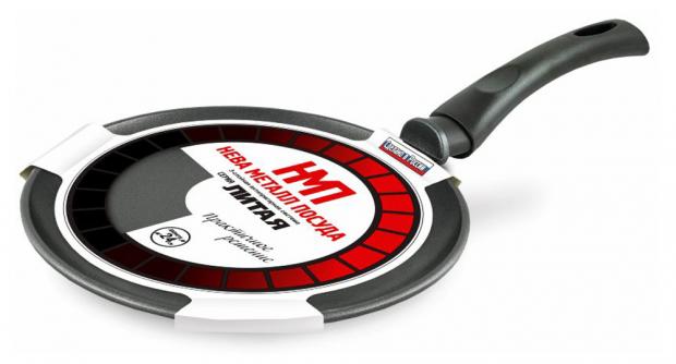 Сковорода блинная Нева Металл Посуда литая 24 см 1186₽