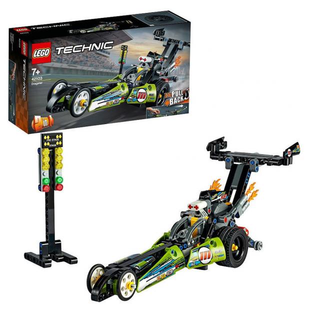 

Конструктор LEGO Technic 42103 Драгстер