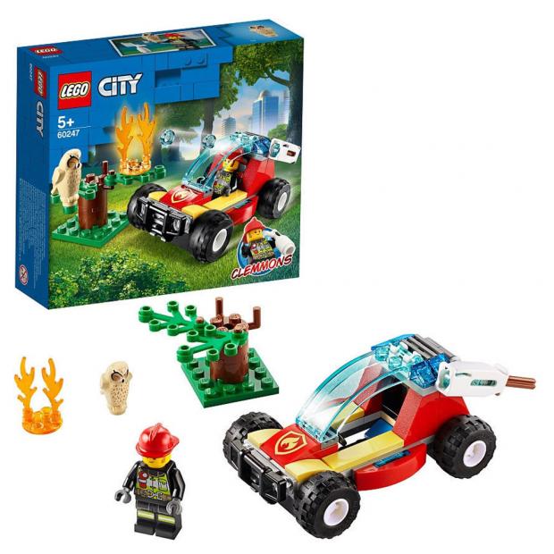

Конструктор LEGO City 60247 Лесные пожарные