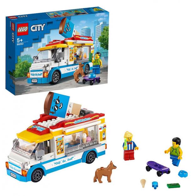 

Конструктор LEGO City 60253 Грузовик мороженщика