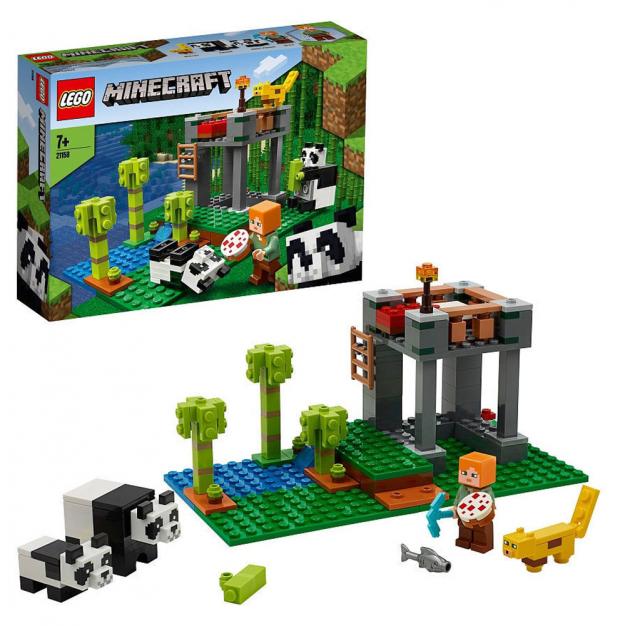 

Конструктор LEGO Minecraft 21158 Питомник панд