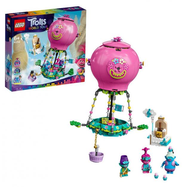 

Конструктор LEGO Trolls 41252 Путешествие Розочки на воздушном шаре