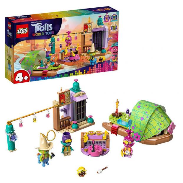 

Конструктор LEGO Trolls 41253 Приключение на плоту в Кантри-тауне