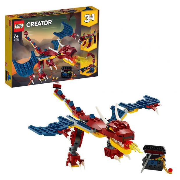 

Конструктор LEGO Creator 31102 Огненный дракон