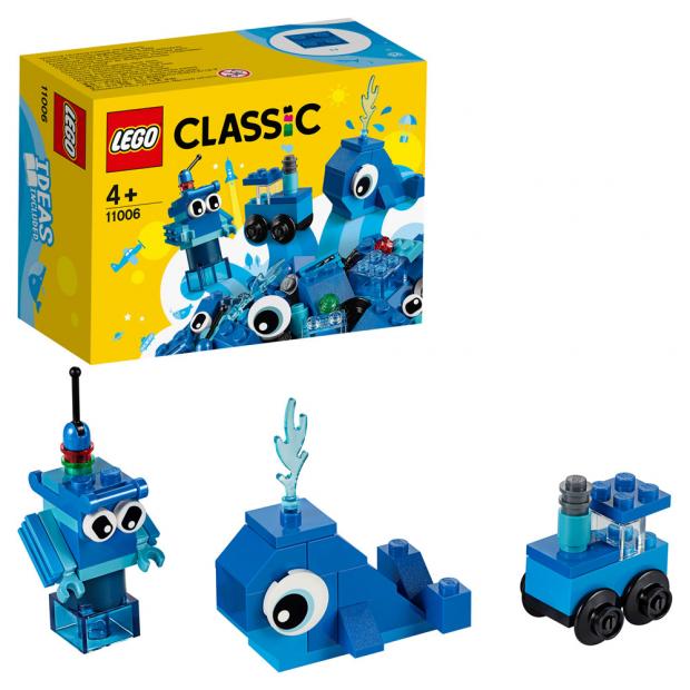 

Конструктор LEGO Classic 11006 Синий набор для конструирования
