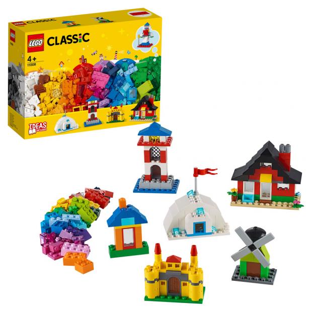 

Конструктор LEGO Classic 11008 Кубики и домики