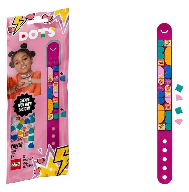 

Конструктор LEGO DOTS 41919 Браслет «Молния»