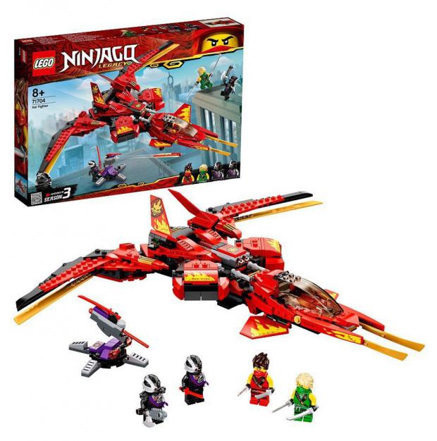

Конструктор LEGO Ninjago Истребитель Кая 71704