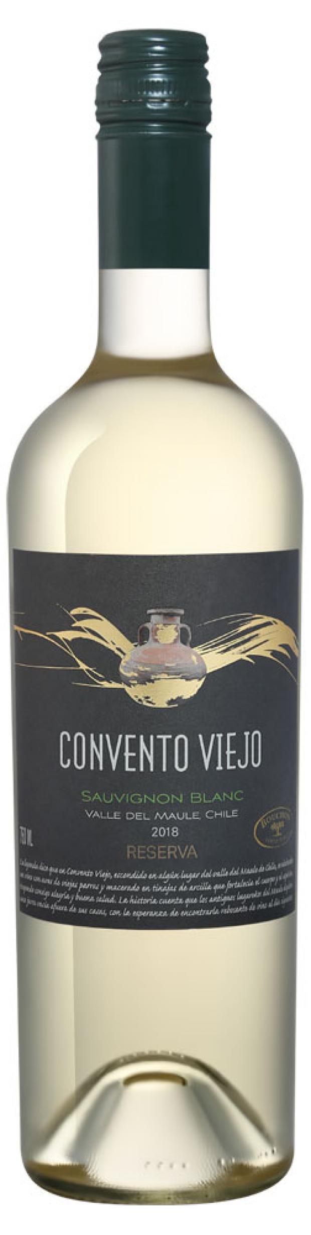 

Вино CONVENTO VIEJO Sauvignon Blanc белое сухое Чили, 0,75 л