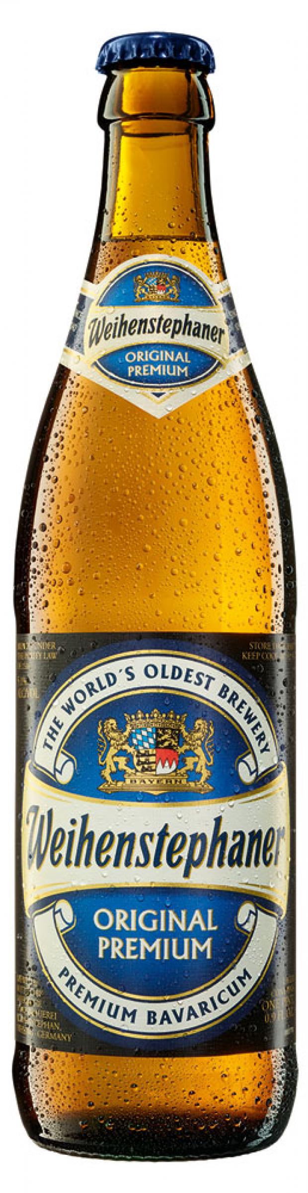 

Пиво Weihenstephan Original Helles светлое фильтрованое 5,1%, 500 мл