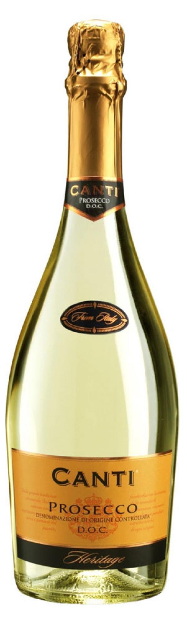 Игристое вино Canti Prosecco белое сухое Италия, 0,75 л