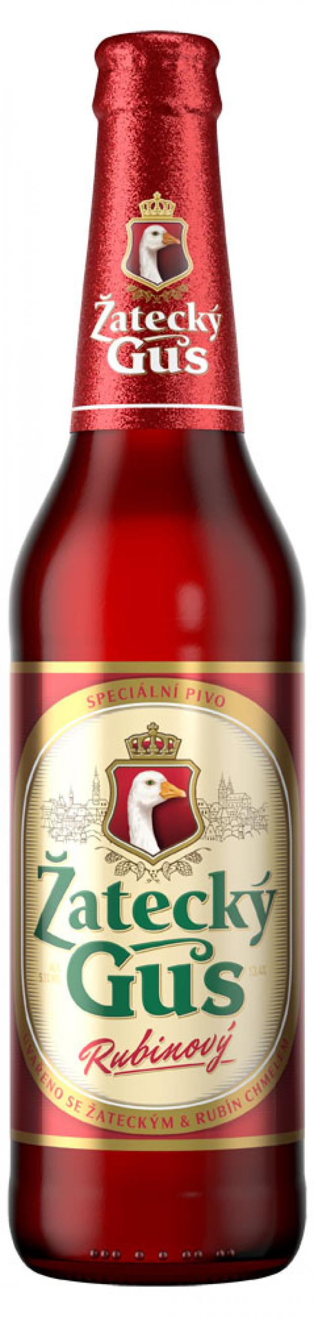 

Пиво Zatecky Gus Rubinovy темное фильтрованное 5,1%, 480 мл