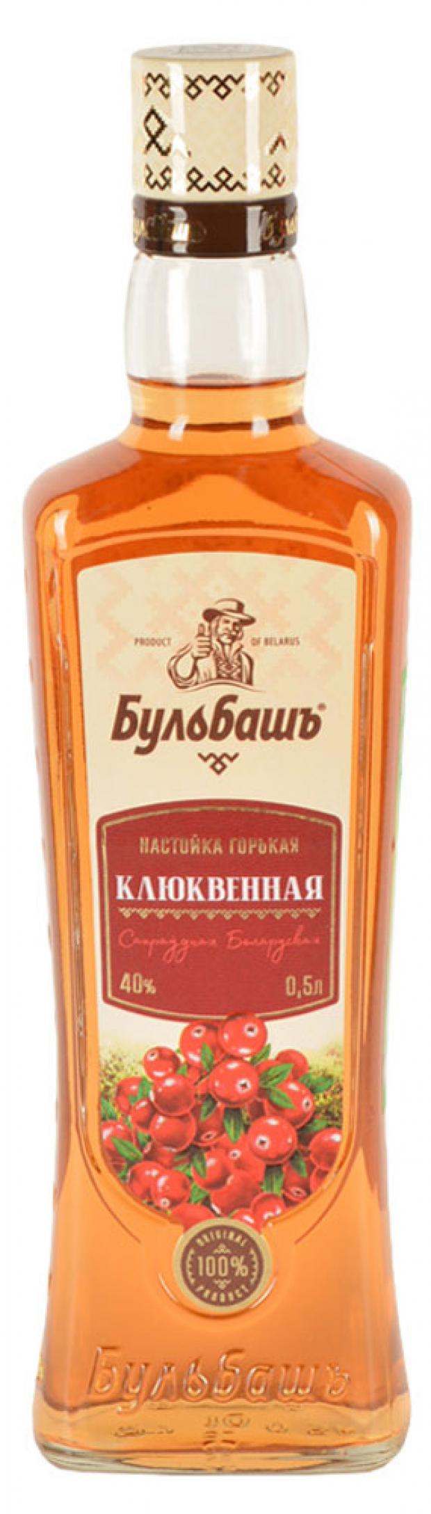 

Настойка «Бульбашъ» Клюквенная Беларусь, 0,5 л