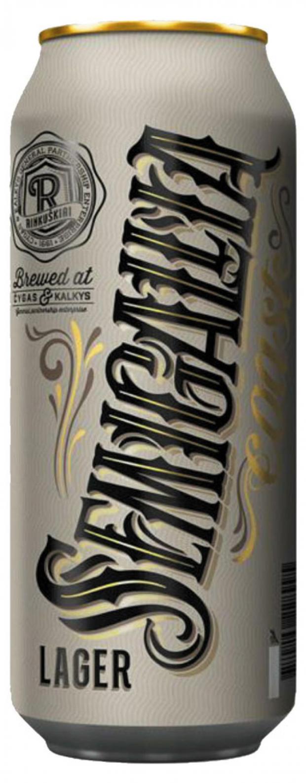 

Пиво Semigallia Coast Lager светлое фильтрованное 5,2%, 500 мл