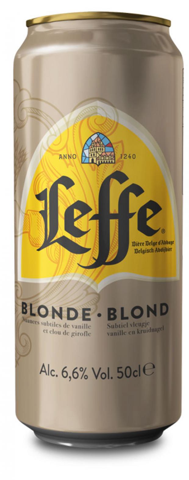 

Пивной напиток Leffe Blond светлое фильтрованное 6,6%, 500 мл