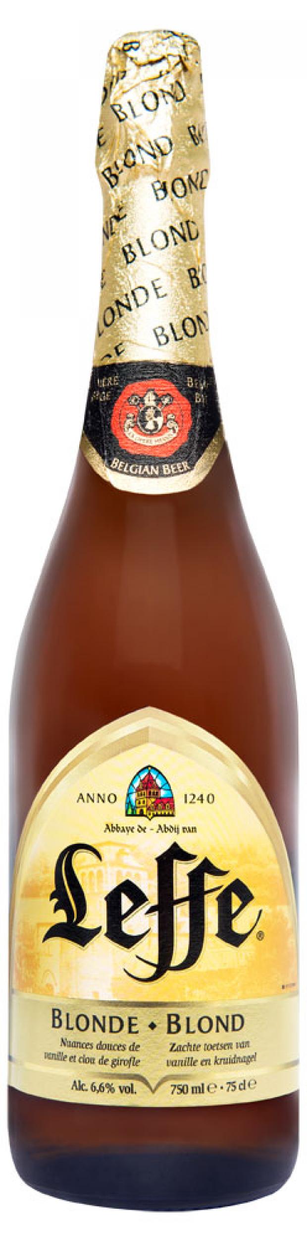 

Пивной напиток Leffe Blond светлый фильтрованный 6,6%, 750 мл