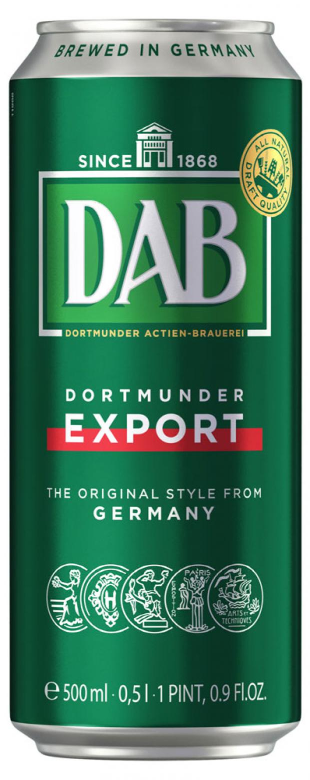 

Пиво DAB светлое фильтрованное 5%, 500 мл