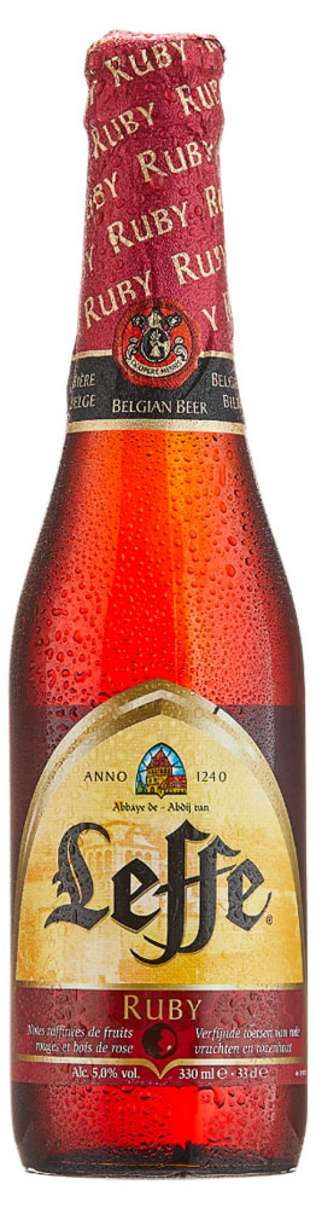 

Пивной напиток Leffe Ruby светлое фильтрованное 5%, 330 мл