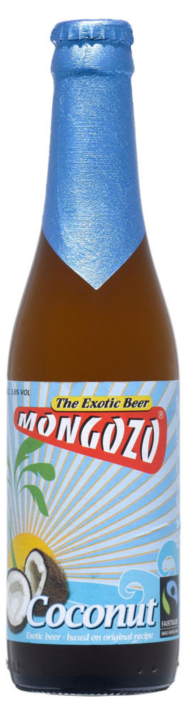 

Пиво Huyghe Brewery Mongozo Coconut с добавлением кокосового сока светлое нефильтрованное 3,6%, 330 мл