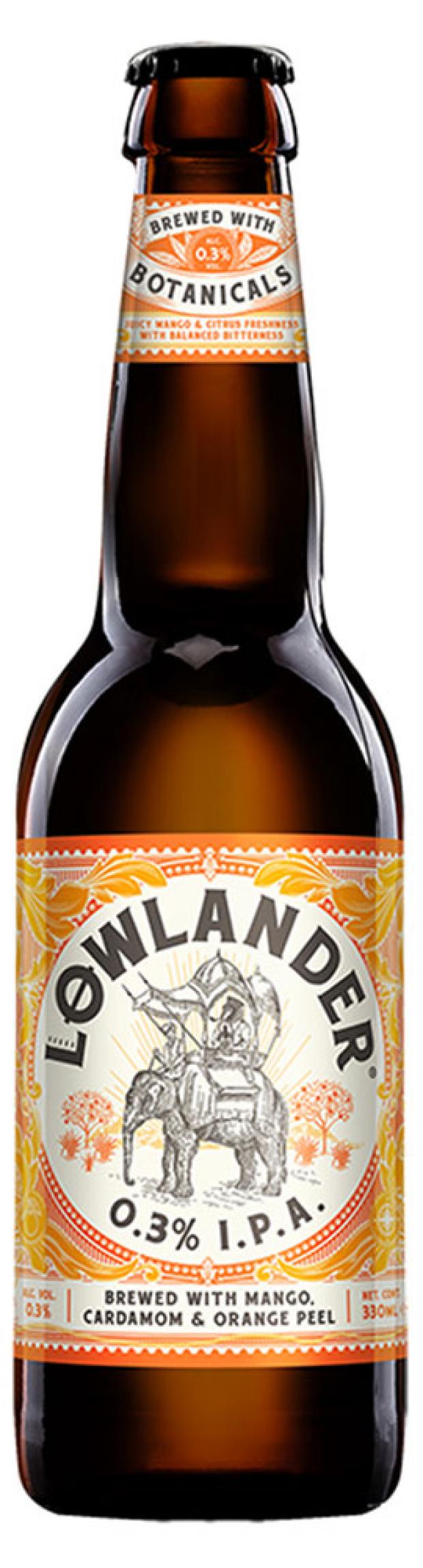

Пивной напиток Lowlander Beer IPA с кориандром белым чаем фильтрованный 6%, 330 мл
