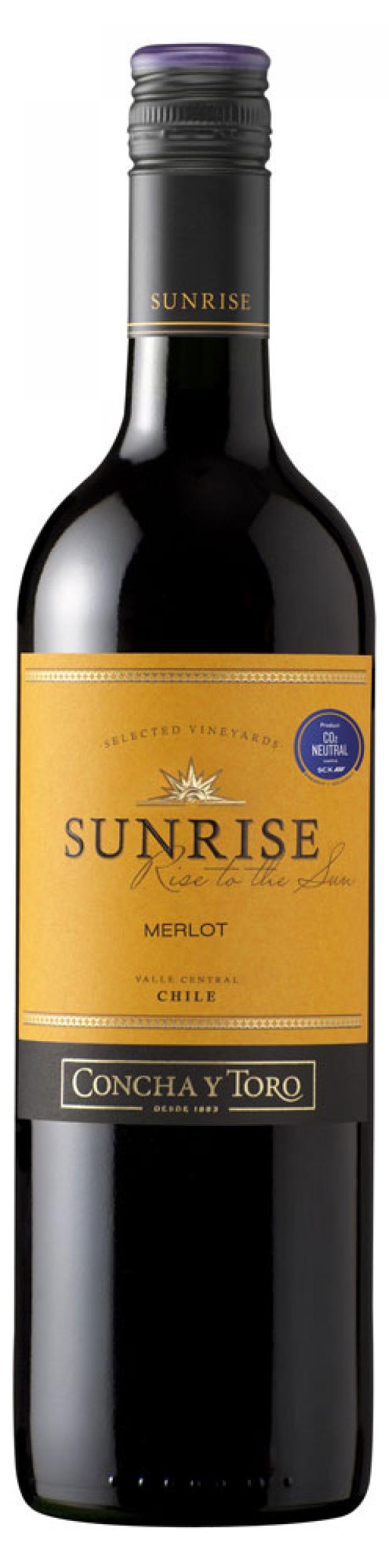 

Вино SUNRISE MERLOT красное полусухое Чили, 0,75 л