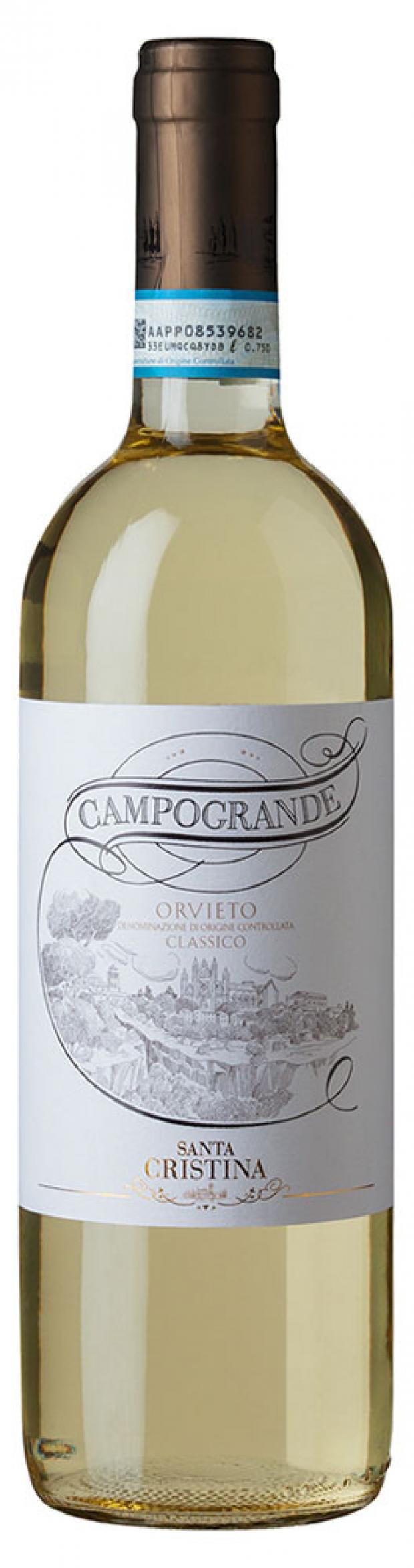 

Вино Campogrande Orvieto Classico белое сухое Италия, 0,75 л