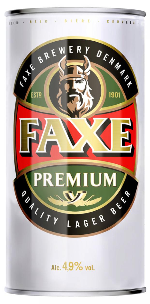 

Пиво FAXE Premium светлое фильтрованное 4,9%, 900 мл