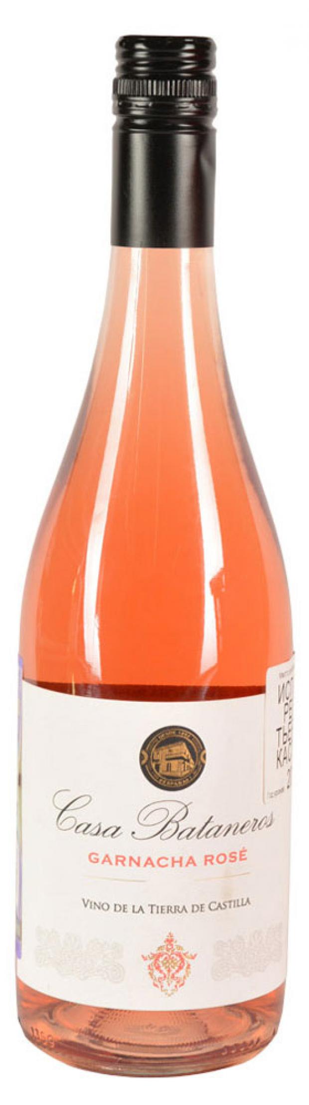 

Вино Casa Bataneros Garnacha rose розовое полусухое Испания, 0,75 л