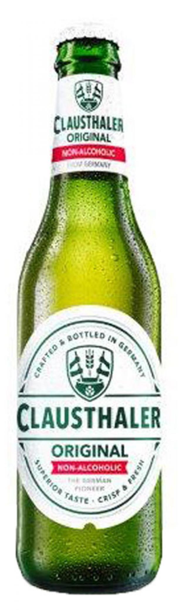 Пиво безалкогольное Clausthaler Original светлое фильтрованное 330 мл 135₽