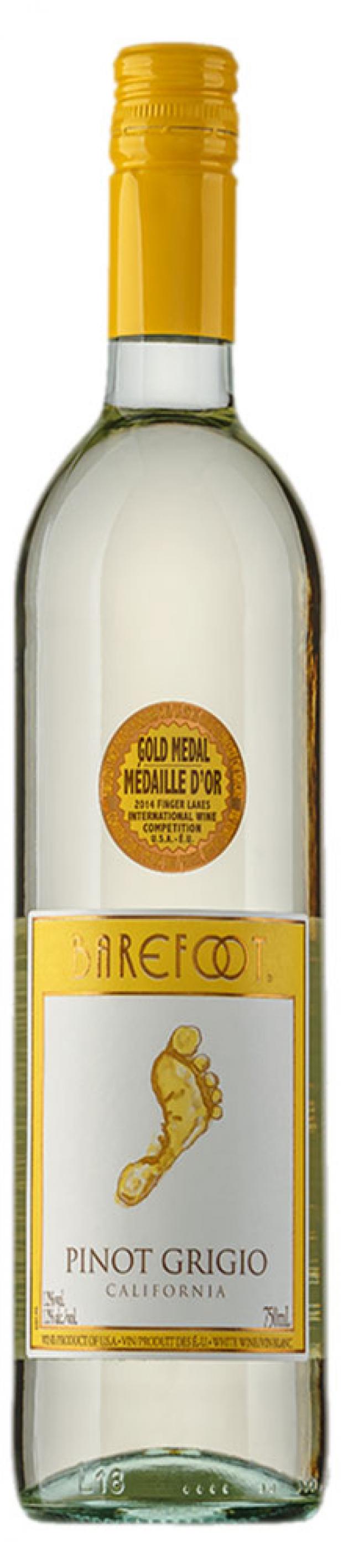 

Вино BAREFOOT PINOT GRIGIO белое полусухое США, 0,75 л
